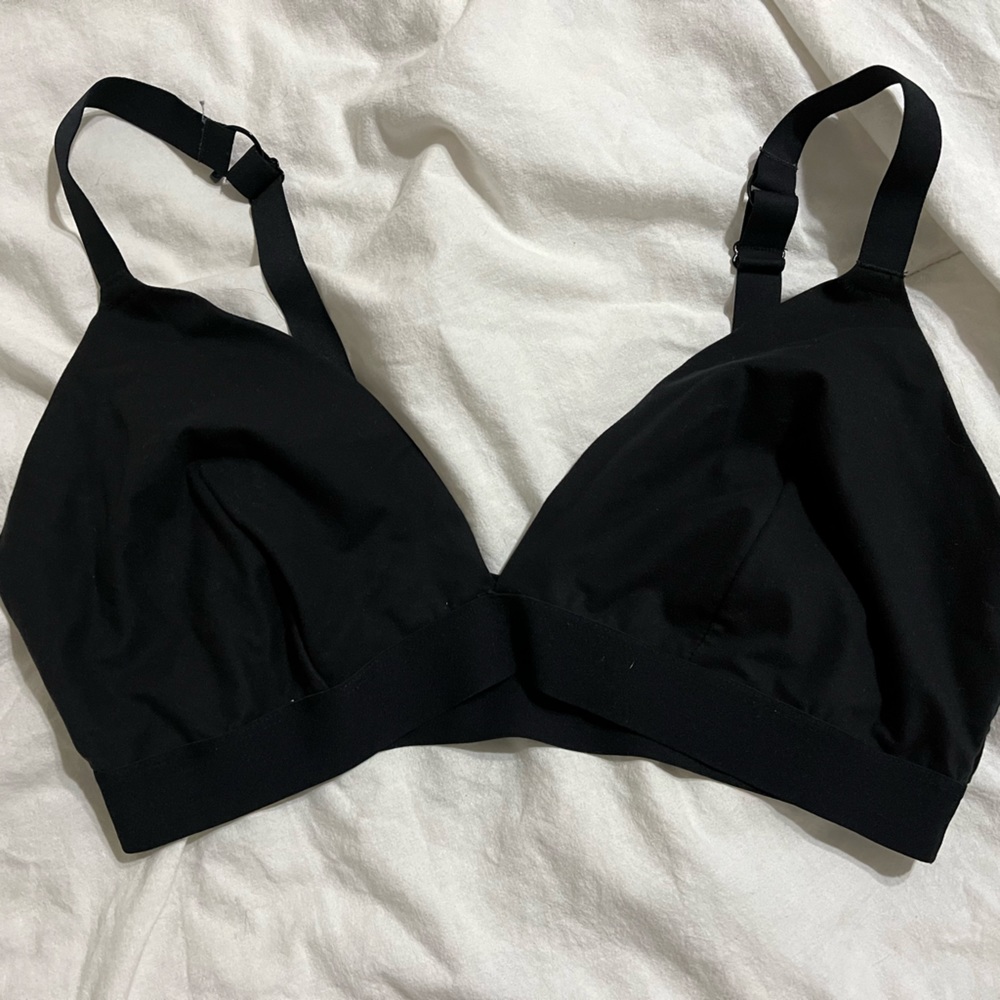 Two butter fabric bralettes from target! Only worn once. Wrong size for me!